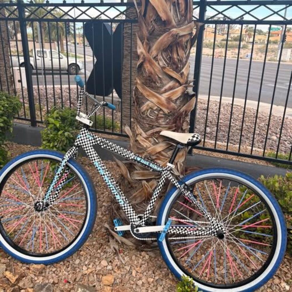 Custom Checkered SE Bike- Clean